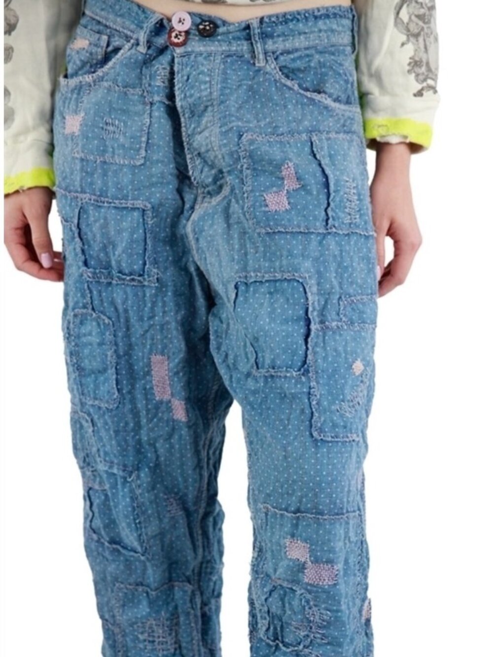 Magnolia Pearl Mini Dot Miner Pants
